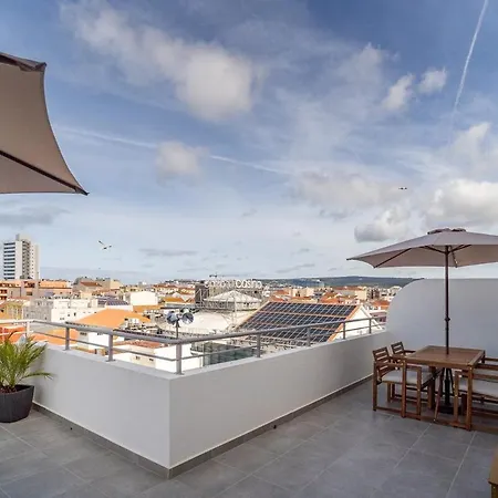 Ocean View Penthouse With 70m2 Privateterrace Апартаменты *